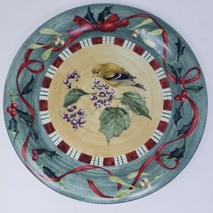 Lenox Winter Greetings Everyday Stoneware Goldfinc